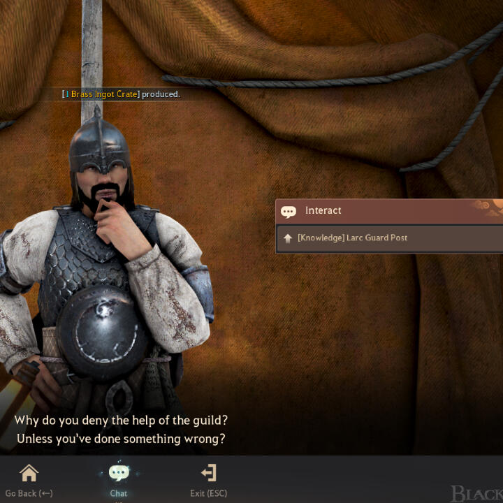 npc menu